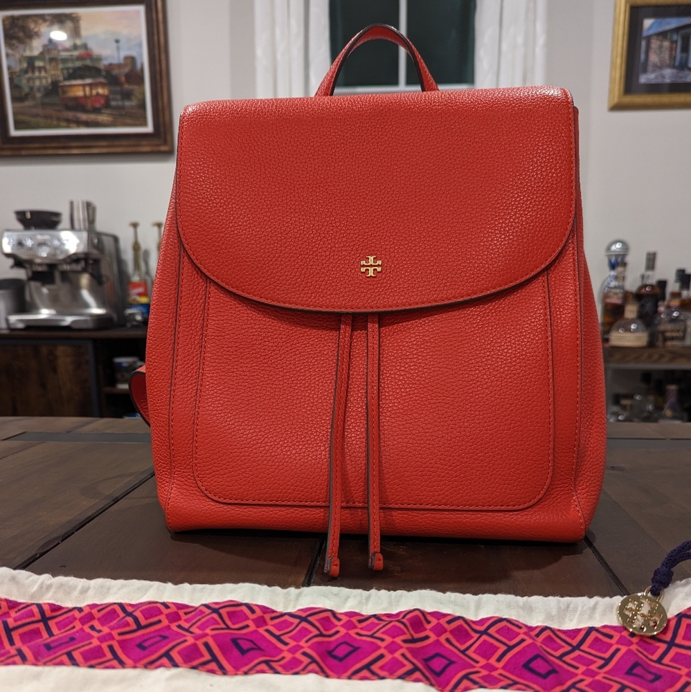 NWOT Tory Burch Leather Carter Backpack